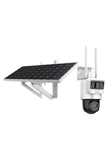 Camera PT IP 4G LTE, 4MP, 2.8mm, IR 30m, Audio, PIR+Radar, Panou solar, Acumulator lithium 90Wh - HIKVISION DS-2DE2C400IWG-K-4G-