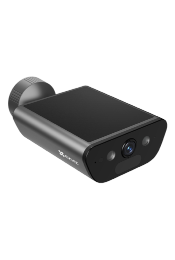 Camera IP Wi-Fi6 cu panou solar integrat, rezolutie 8.0MP, acumulator 10.400mAh, Color 24/7 - EZVIZ CS-EB5-4K