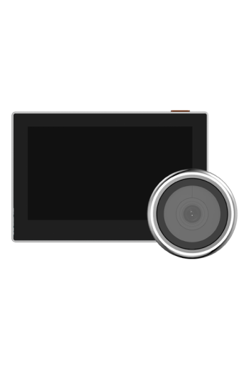 Vizor electronic smart, Wi-Fi, FullHD 1080P, monitor 4.3 inch, acumulator 2200mAh - EZVIZ CS-HP2-2MP