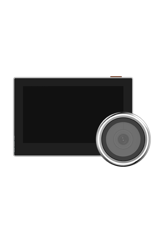 Vizor electronic smart, Wi-Fi, FullHD 1080P, monitor 4.3 inch, acumulator 2200mAh - EZVIZ CS-HP2-2MP
