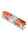 Conector derivatie in linie, 2 fire, max. 4 mmÂ² (60 buc.) - WAGO 221-2411