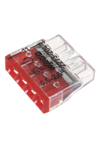 Conector compact de imbinare, 4 fire, max. 2.5 mmÂ² (100 buc.) - WAGO 2273-204