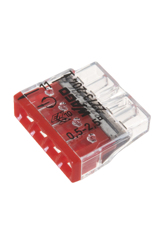 Conector compact de imbinare, 4 fire, max. 2.5 mmÂ² (100 buc.) - WAGO 2273-204