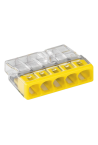 Conector compact de imbinare, 5 fire, max. 2.5 mmÂ² (100 buc.) - WAGO 2273-205