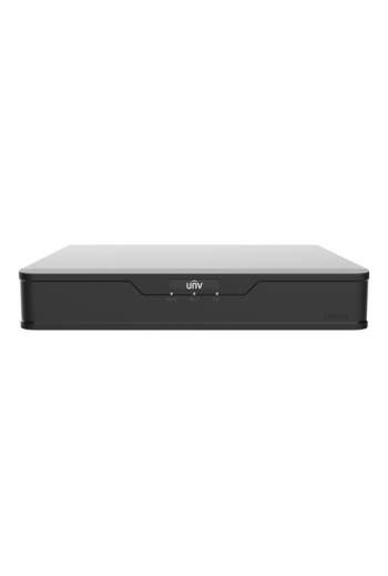 NVR 4K, 8 canale POE, max. 12MP, 1U - UNV NVR301-08B-P8-IQ