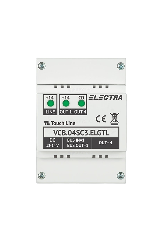 Doza derivatie video 4 iesiri - ELECTRA VCB.04SC3.ELGTL