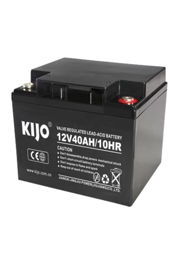 Acumulator Pb-acid AGM Deep Cycle, 12V, 40Ah, conector M6 - KIJO JM12-40