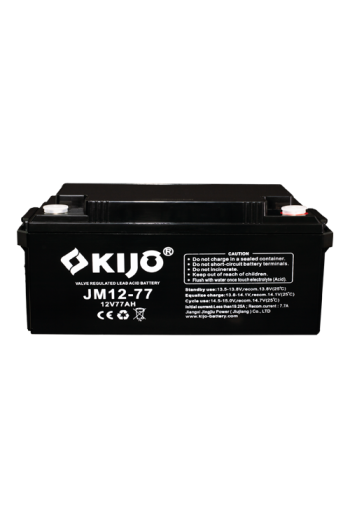 Acumulator Pb-acid AGM Deep Cycle, 12V, 77Ah, conector M8 - KIJO JM12-77