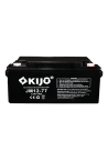 Acumulator Pb-acid AGM Deep Cycle, 12V, 77Ah, conector M8 - KIJO JM12-77