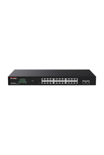 Switch 24 porturi RJ45 Gigabit, 2 porturi SFP Gigabit, Cloud Management - IP-COM G2226F