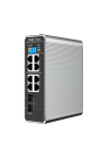 Switch industrial 7 x RJ45 1G PoE+, 1 x RJ45 1G Hi-PoE, 2 x SFP 1G, Cloud Management - Ruijie Reyee RG-NIS2100-8GT2SFP-HP