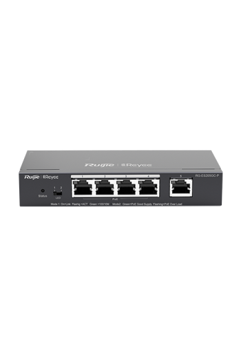 Switch 4 x RJ45 1G PoE, 1 x RJ45 1G, Cloud Management - Ruijie Reyee RG-ES205GC-P