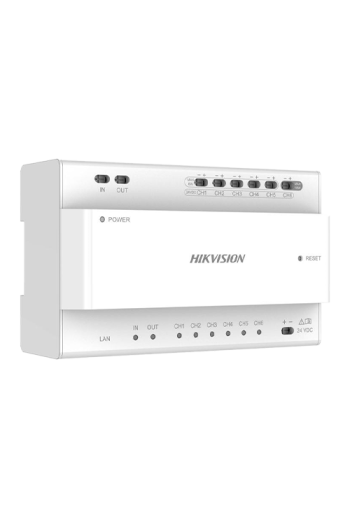 Distribuitor Video/Audio 2 fire pentru 6 posturi - HIKVISION DS-KAD706Y