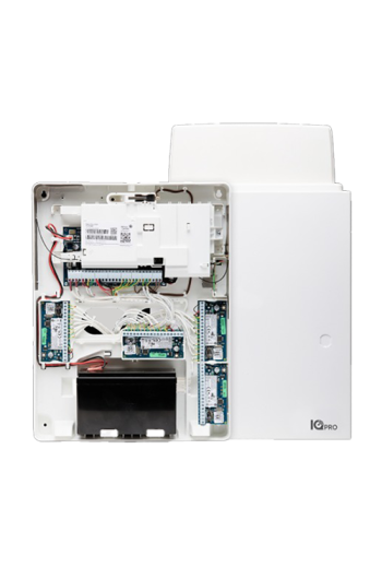 Centrala efractie IQ Pro 128 zone hibride, WiFi, 4G, Ethernet, Z-Wave - (carcasa plastic) - DSC IQPR015P