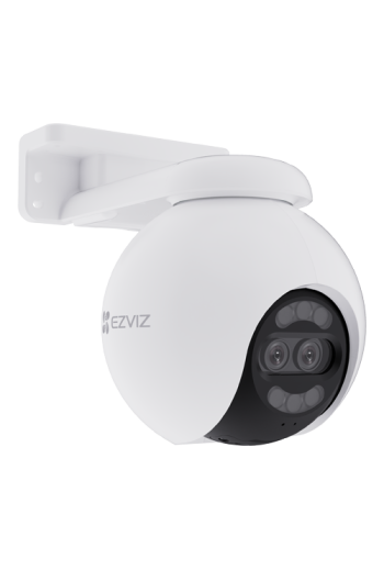 Camera IP WI-Fi Pan&Tilt, Dual 4K, ColorFULL Night Vision, Audio bidirectional, Alarma, IR 30M - EZVIZ CS-H80x(8MP+2MP)