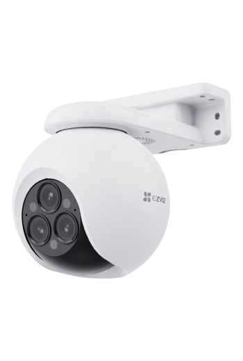 Camera IP Pan&Tilt, Wi-Fi, 3 lentile, 4MP, Audio bidirectional, IR 30m, Color 24/7, Alarma - EZVIZ CS-H80f(3x4MP)