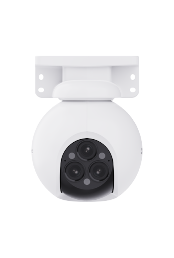 Camera IP Pan&Tilt, Wi-Fi, 3 lentile, 4MP, Audio bidirectional, IR 30m, Color 24/7, Alarma - EZVIZ CS-H80f(3x4MP)