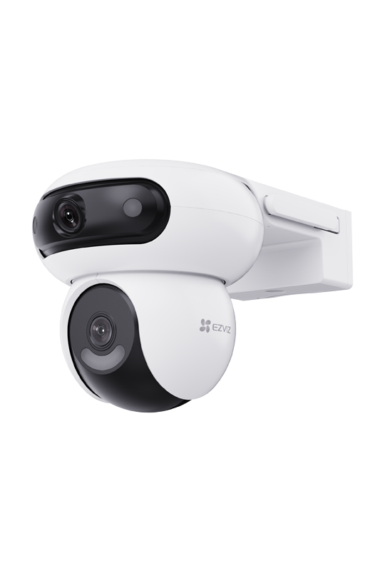Camera IP, Wi-Fi, Dual-Lens Pan&Tilt 4MP, Audio bidirectional, Alarma, IR 30M, Color 24/7 - EZVIZ CS-H90(2x4MP)