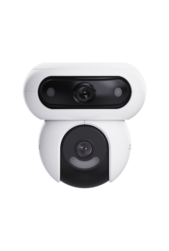 Camera IP, Wi-Fi, Dual-Lens Pan&Tilt 4MP, Audio bidirectional, Alarma, IR 30M, Color 24/7 - EZVIZ CS-H90(2x4MP)