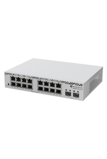 Cloud Smart Switch, 16 x Gigabit, 2 x SFP+ 10Gbps, 1U - Mikrotik CSS318-16G-2S+IN