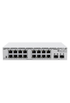 Cloud Smart Switch, 16 x Gigabit, 2 x SFP+ 10Gbps, 1U - Mikrotik CSS318-16G-2S+IN