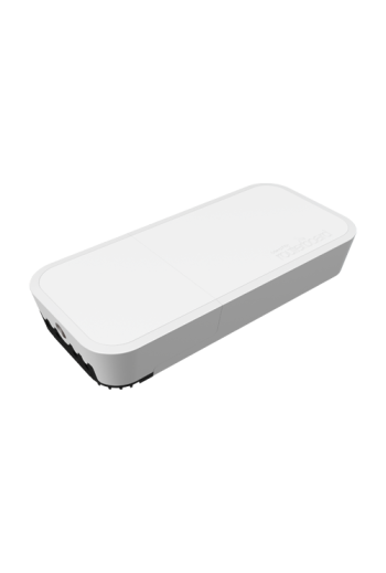 wAP ax, 2 x Gigabit, 802.11b/g/n/ax 2.4Ghz, 802.11a/n/ac/ax 5GHz, NAND, PoE-IN, IP54 - MikroTik wAPG-5HaxD2HaxD