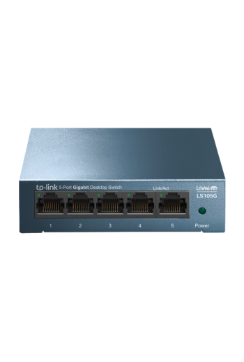 Switch LiteWave LS105G, 5 x RJ45 Gigabit, Unmanaged - TP-Link LS105G
