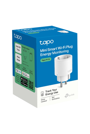 Priza inteligenta TP-LINK Tapo P115,(1 bucata) Wi-Fi, 3680W, 16A - TP-LINK TapoP115(1-pack)