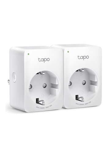 Pachet 2 prize smart, Wi-Fi, 10A, control vocal - TP-Link Tapo TapoP100(2-pack)