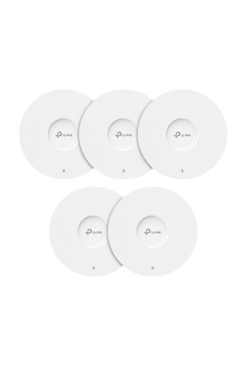 Set 5 x Access Point Wi-Fi 6, AX1800 Dual-Band, 4/5 dBi, 1 x RJ45 Gigabit, PoE - TP-Link Omada EAP613(5-pack)