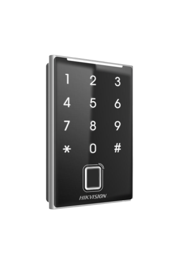 Cititor de proximitate MIFARE, amprenta, tastatura integrata, Bluetooth, Wiegand, RS485 - HIKVISION DS-K1109DKFB