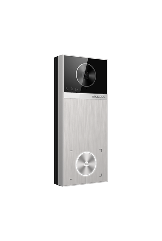 Panou exterior videointerfon TCP/IP 4MP, IR 3m, Wi-Fi6, Bluetooth, M1, IP65 - HIKVISION DS-KV6114-MWBE1