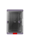 Cutie distributie IP67 din ABS gri, usa transparenta, placa metalica, 300x400x170mm PS304017