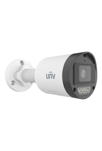 Camera IP 4MP, Dual Light, lentila 2.8mm, IR 30m, WL 30m, Mic, SDCard, PoE, IP67 - UNV IPC2124LB-AF28K-DL2