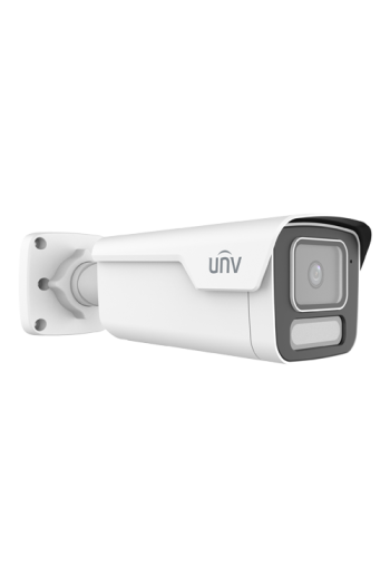 Camera IP Wise-ISP ColorHunter, 8MP, lentila 2.8mm, WL 40m, Alarma, Mic, PoE, Color 24/7, IK10 - UNV IPC2B18SE-ADF28K-WP-I1
