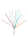 Cablu UTP, cat 6E, cupru integral, LSZH, cutie 305 metri, DCA - UNV UV-UTP6-300-BC24AWG-DCA-B-W