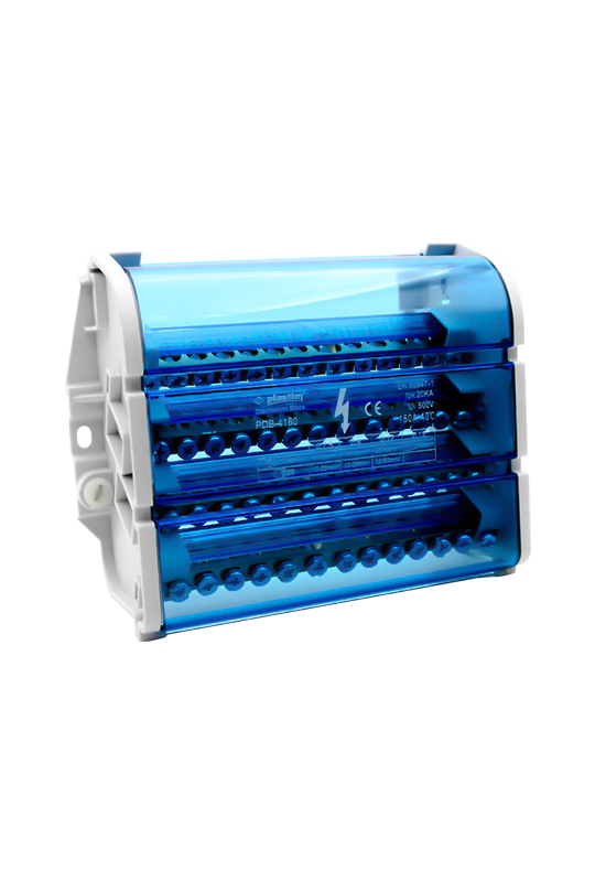 Bloc de distributie electrica, 4 poli, 160A - Plastim PDB4160