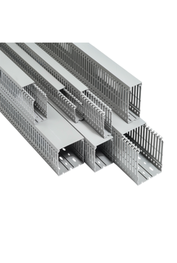 Canal cablu perforat 25x40mm, 2 metri - Plastim PDK2540