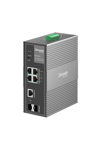 Switch industrial 4 x RJ45 1G PoE+/PoE++, 1 x SFP 1G, 1 x combo SFP/RJ45 1G, Managed - TP-Link Omada IES206GPP