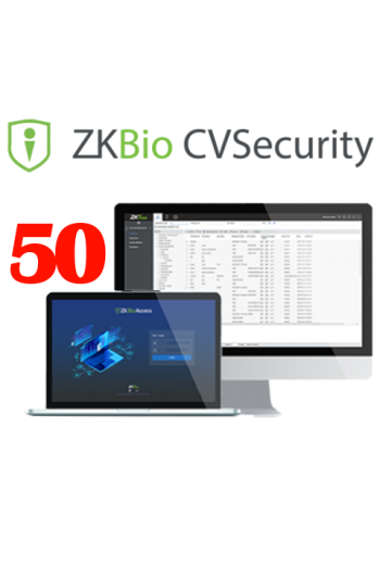 Licenta ZKBioCVSecurity pentru 50 usi - ZKTeco SOF-ZKBIOCV-50