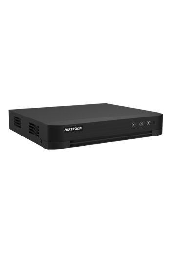 DVR AcuSense 4 ch., 3K + 1 ch. IP 6MP, AUDIO 'over coaxial', 1U - HIKVISION iDS-7204HQHI-M1-T