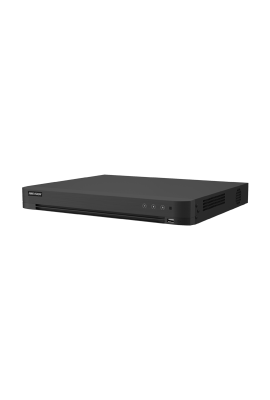 DVR AcuSense 8 ch., 5MP + 8 ch. IP 8MP, Audio bidirectional, 1U - HIKVISION iDS-7208HUHI-M2-XT
