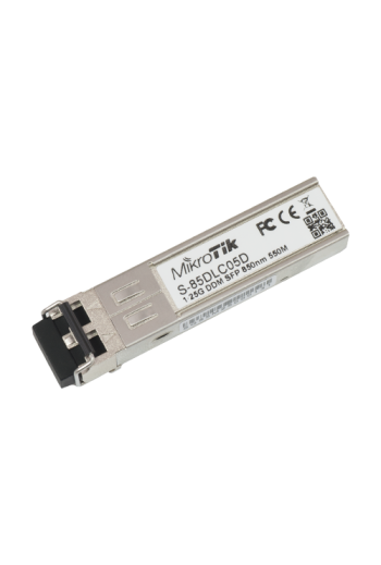 Modul SFP, 1.25G, Dual LC MM, 550m, 850nm - Mikrotik S-85DLC05D
