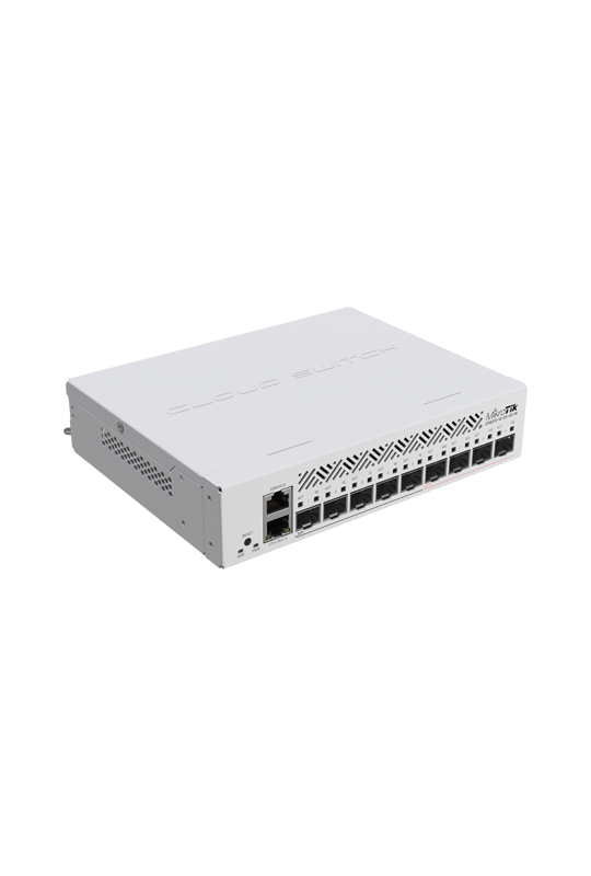 Switch L3, 5 x SFP 1G, 4 x SFP+ 10G, 1 x RJ45 1G, PoE In af/at, 1U - Mikrotik CRS310-1G-5S-4S+IN