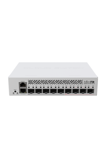 Switch L3, 5 x SFP 1G, 4 x SFP+ 10G, 1 x RJ45 1G, PoE In af/at, 1U - Mikrotik CRS310-1G-5S-4S+IN