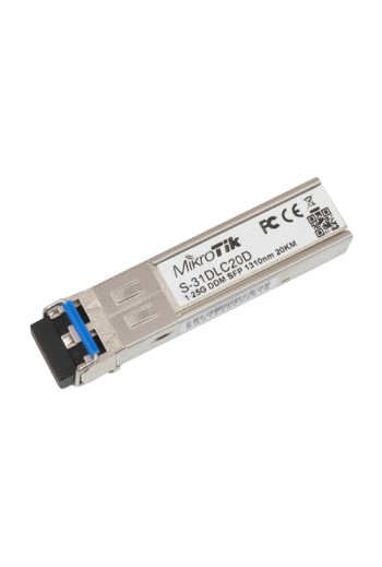 Modul SFP, 1.25G, Dual LC MM, 20km, 1310nm - Mikrotik S-31DLC20D