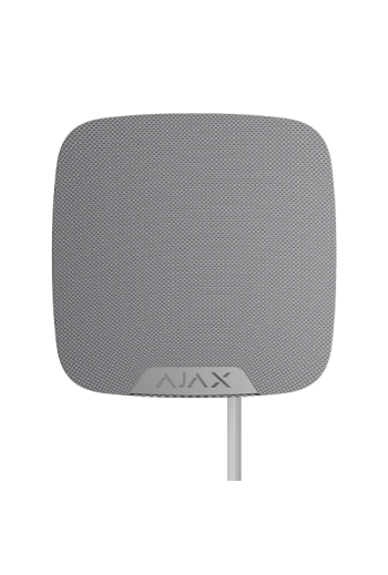 Sirena de interior Superior HomeSiren Fibra, cablata, alb - AJAX HomeSirenSuperiorFibra(W)-143560