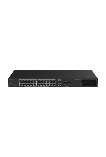 Switch L2, 24 x RJ45 1G PoE+, 2 x RJ45 1G, 2 x SFP 1G, Cloud Management - Ruijie Reyee RG-ES228GS-LP