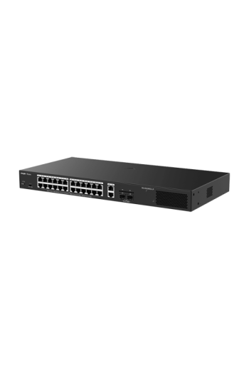 Switch L2, 24 x RJ45 1G PoE+, 2 x RJ45 1G, 2 x SFP 1G, Cloud Management - Ruijie Reyee RG-ES228GS-LP