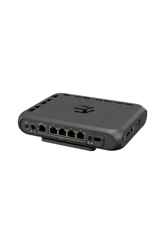 Router hAP beÂ³, Wi-Fi 7, Triple-Band, 5 x RJ45 2.5G, IoT, Bluetooth, PoE-In af/at - MikroTik MA53UG+HbeH